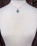 Leif Genuine Turquoise Necklace - Jewelry - Sowell Jewelry - Bronco Western Supply Co.