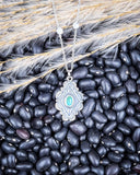 Leif Genuine Turquoise Necklace - Jewelry - Sowell Jewelry - Bronco Western Supply Co.