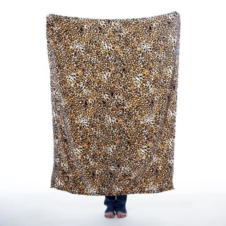 Leopard Print Travel Blanket with Carrying Case – Home Decor from Bronco Western Supply Co.