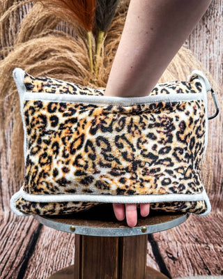 Leopard Print Travel Blanket with Carrying Case – Home Decor from Bronco Western Supply Co.