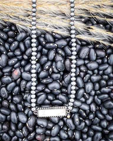 Lexi Navajo Style Fashion Stone Choker - Jewelry - Blue Tortoise - Bronco Western Supply Co.