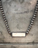 Lexi Navajo Style Fashion Stone Choker - Jewelry - Blue Tortoise - Bronco Western Supply Co.