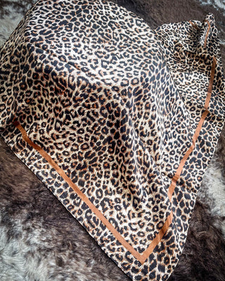 Liberty Leopard Wild Rag – Accessories from Bronco Western Supply Co.