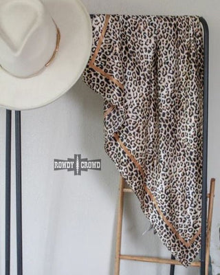 Liberty Leopard Wild Rag – Accessories from Bronco Western Supply Co.