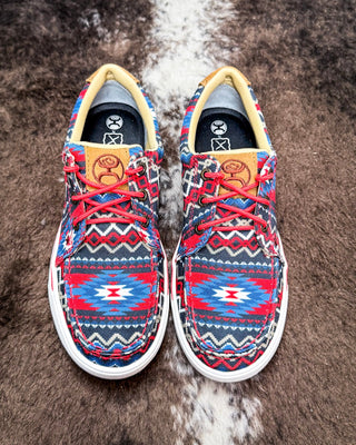 Liberty Loop Twisted X Hooey Loper - Red Aztec Multi – Women's Shoes from Bronco Western Supply Co.
