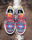 Liberty Loop Twisted X Hooey Loper - Red Aztec Multi - Women's Shoes - Twisted X - Bronco Western Supply Co.