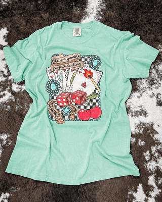 Life is A Gamble Graphic Tee – Apparel from Bronco Western Supply Co.