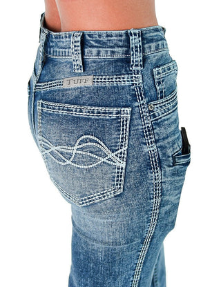 Light DFMI Trouser Jeans by Cowgirl Tuff – Apparel from Bronco Western Supply Co.