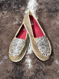 Liliosa Twisted X Slip - On Loafer - Bomber & Light Taupe - Women's Shoes - Twisted X - Bronco Western Supply Co.