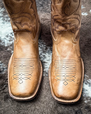 Lindsey Tan Boots by Roper – Women's Shoes from Bronco Western Supply Co.