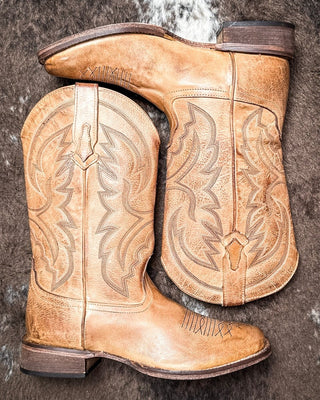 Lindsey Tan Boots by Roper – Women's Shoes from Bronco Western Supply Co.