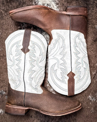 Lindsey White Boots by Roper – Women's Shoes from Bronco Western Supply Co.