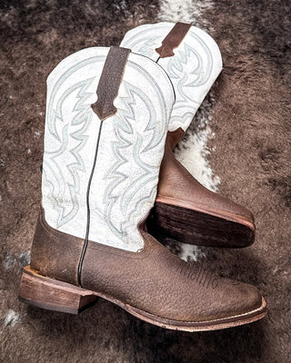 Lindsey White Boots by Roper – Women's Shoes from Bronco Western Supply Co.