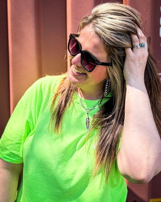 Linny Tangle - Free Oversized Sunglasses – Accessories from Bronco Western Supply Co.