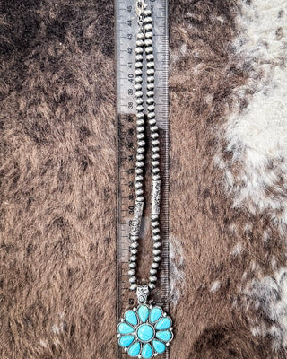 Lola Flower Pendant Fashion Necklace – Jewelry from Bronco Western Supply Co.