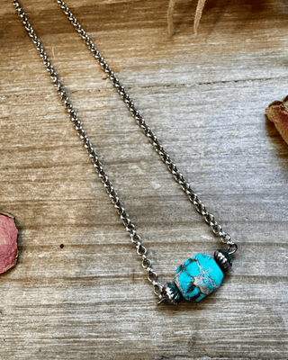 Lone Stone Necklace – Jewelry from Bronco Western Supply Co.