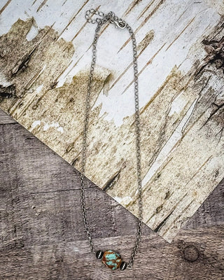 Lone Stone Necklace – Jewelry from Bronco Western Supply Co.
