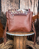 Loralei Hair on Hide Fringe Crossbody Bag - Purses & Wallets - Sixtease Bags - Bronco Western Supply Co.