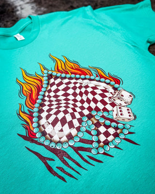 Lucky Draw Spade Graphic Tee – Apparel from Bronco Western Supply Co.