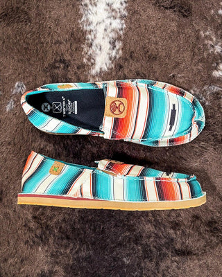 Lydia Twisted X Hooey Slip - On - Sunset Serape – Women's Shoes from Bronco Western Supply Co.