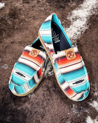 Lydia Twisted X Hooey Slip - On - Sunset Serape – Women's Shoes from Bronco Western Supply Co.