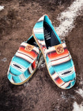 Lydia Twisted X Hooey Slip - On - Sunset Serape - Women's Shoes - Twisted X - Bronco Western Supply Co.