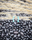 Lyra Genuine Turquoise Earrings - Jewelry - Sowell Jewelry - Bronco Western Supply Co.