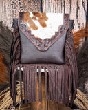 Mae Hair on Hide Fringe Crossbody Bag - Purses & Wallets - Sixtease Bags - Bronco Western Supply Co.