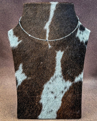 Magnesite Glass Seed Bead Choker – Jewelry from Bronco Western Supply Co.