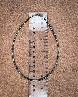 Magnesite Glass Seed Bead Choker – Jewelry from Bronco Western Supply Co.