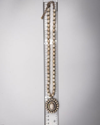 Magnolia Beaded Necklace in White – Jewelry from Bronco Western Supply Co.