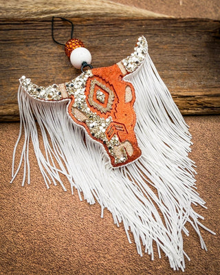 Maple Whip Bull Skull Car Freshie in White Pumpkin Maple Crunch – Accessories from Bronco Western Supply Co.