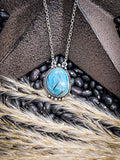 Maren Fashion Necklace - Jewelry - Blue Tortoise - Bronco Western Supply Co.