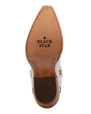 Marfa Black Star Leather Boots - Ice and Silver - Women's Shoes - Black Star - Bronco Western Supply Co.