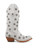 Marfa Black Star Leather Boots - Ice and Silver - Women's Shoes - Black Star - Bronco Western Supply Co.