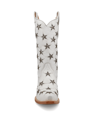 Marfa Black Star Leather Boots - Ice and Silver – Women's Shoes from Bronco Western Supply Co.