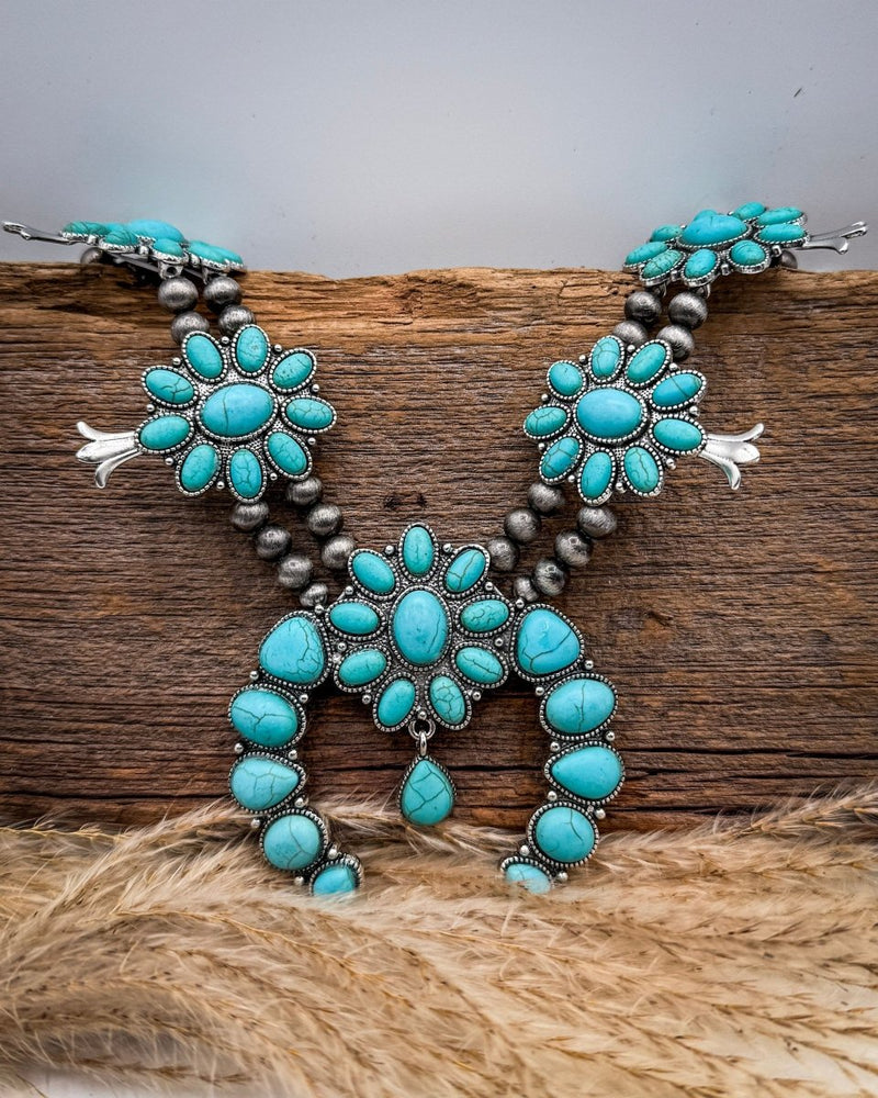 Mariposa Squash Blossom Set – Jewelry from Bronco Western Supply Co.