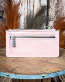 Marlowe Tooled Wristlet Wallet in Dark Pink by Wrangler - Purses & Wallets - Montana West - Bronco Western Supply Co.