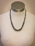 Maverick Navajo Style Pearl Fashion Necklace - Jewelry - Blue Tortoise - Bronco Western Supply Co.