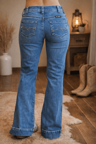 Medium Breathe Trouser Jeans by Cowgirl Tuff – Apparel from Bronco Western Supply Co.