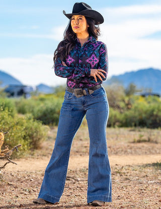 Medium Breathe Trouser Jeans by Cowgirl Tuff – Apparel from Bronco Western Supply Co.