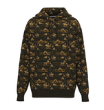 Men's Legendary Hooey Hoodie in Wren Brown with Comanche Pattern - Apparel - Hooey - Bronco Western Supply Co.