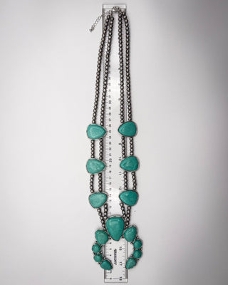 Mesa Vale Squash Blossom Statement Necklace – Jewelry from Bronco Western Supply Co.