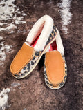 Mia Twisted X Slip - On Loafer - Tan & Cheetah - Women's Shoes - Twisted X - Bronco Western Supply Co.