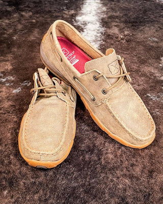 Mirin Twisted X Boat Shoe Driving Moc - Bomber – Women's Shoes from Bronco Western Supply Co.