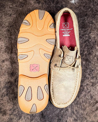 Mirin Twisted X Boat Shoe Driving Moc - Bomber – Women's Shoes from Bronco Western Supply Co.