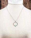 Moongate Genuine Turquoise Necklace - Jewelry - Sowell Jewelry - Bronco Western Supply Co.