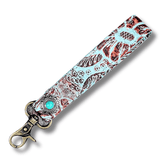 Myra Bag - Aqua Marine Key Fob - Accessories - Myra Bag - Bronco Western Supply Co.