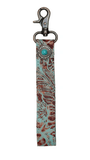 Myra Bag - Aqua Marine Key Fob - Accessories - Myra Bag - Bronco Western Supply Co.