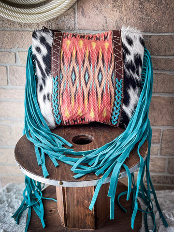 Myra Bag - Blaze Rider Fringed Small Crossbody Bag - Purse - Bronco Western Supply Co.